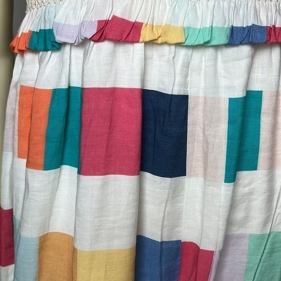 NWT Anthropologie Corey Lynn Calter Nikki Wide Leg Jumpsuit Geometric Square M - Picture 12 of 16